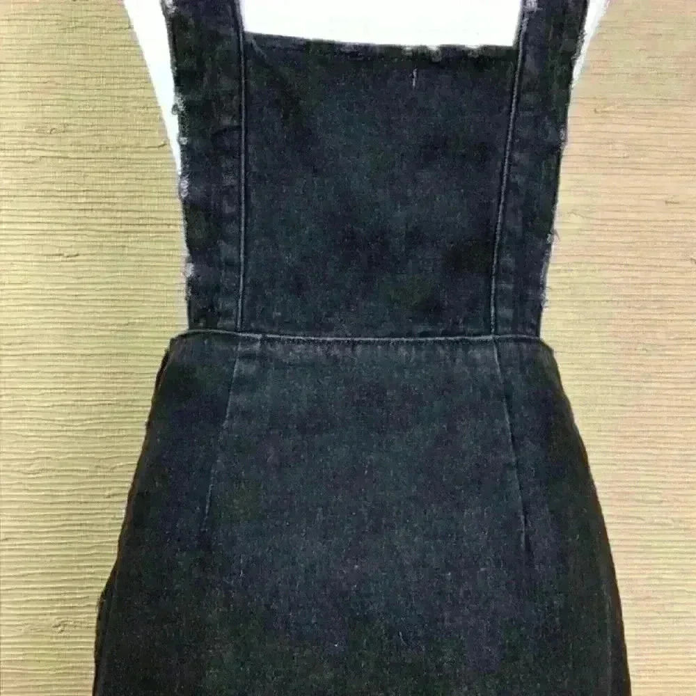 Carmar Denim Overall Skirt with Safety Pins. - Picture 7 of 7